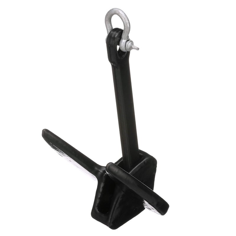 Seachoice Navy Anchor, Vinyl Coated Cast Iron, Black, 20 Lbs. - Image 3